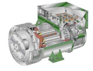 抚州发电机内部结构图